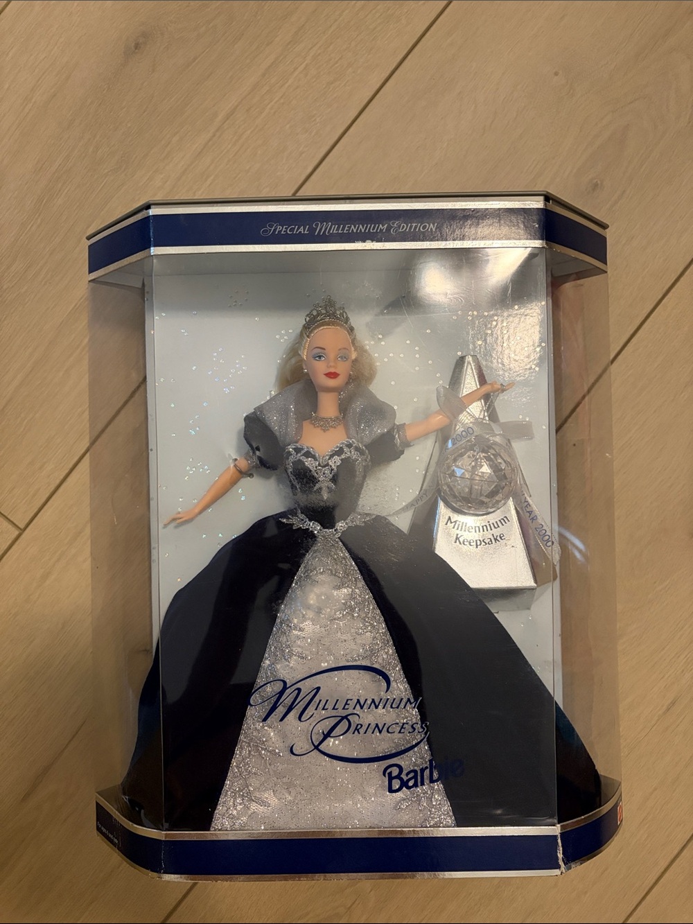 Barbie Millennium Princess Doll in Black and Silver Gown